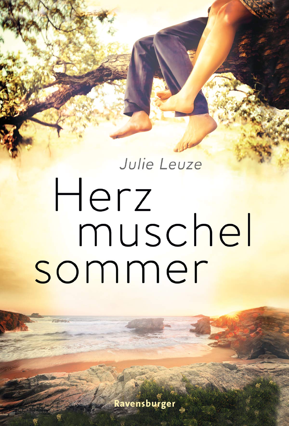 Herz muschel Sommer